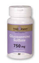 Glucosamine Sulfate 750 mg 30ct 750mg from Thompson Nutritional