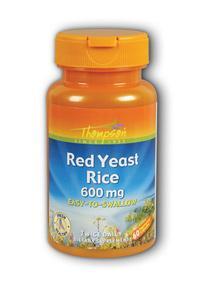 Red Yeast Rice 100ct 600mg from Thompson Nutritional