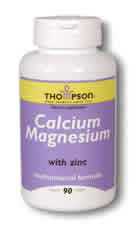 High Potency Cal Mag with Zinc 90ct from Thompson Nutritional