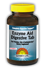 Enzyme Aid Digest 100ct from Natures Life