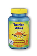 Taurine 500mg 100ct Caps from Natures Life