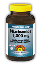 Niacinamide, 1000 mg 100ct from Natures Life