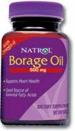 Borage Oil 500mg 90 softgels from NATROL