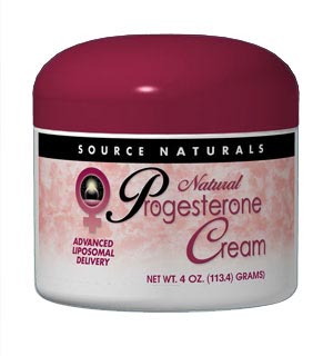 PROGESTERONE CREAM 4 OZ CA from SOURCE NATURALS
