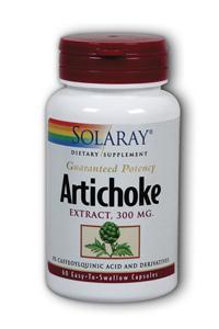 Artichoke Leaf Extract 60ct 300mg from Solaray