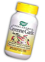Cayenne Garlic 100 caps from NATURE'S WAY