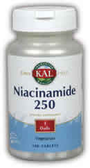 Niacinamide-250 100ct 250mg from Kal
