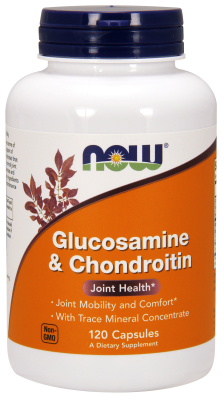 NOW: GLUCOSAMINE & CHONDROITIN 120 CAPS