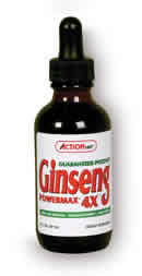 Ginseng PowerMax 4X 2oz from Action Labs