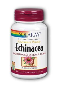Echinacea Angustifolia Extract 60ct 125mg from Solaray