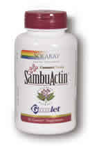 SambuActin Elderberry Gumlet 30ct 400mg from Solaray