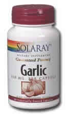 Garlic 60ct 500mg from Solaray