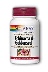 Goldenseal and Echinacea Root Extracts 60ct from Solaray
