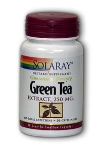 Green Tea Extract 30 Cap 250mg from Solaray