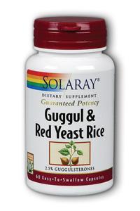 Guggul & Red Yeast Rice 60ct from Solaray