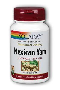 Mexican Yam Root Extract 60ct 275mg from Solaray