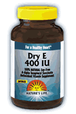 Dry E, 400 IU 100ct from Natures Life