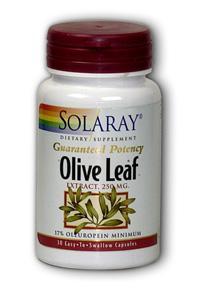 Olive Leaf Extract 60 Cap 250mg from Solaray