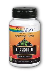 Forskohlii Root Extract 60ct 385mg from Solaray