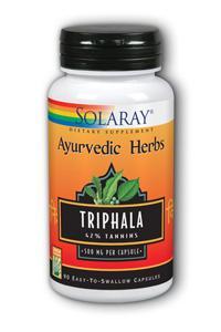 Triphala Extract 90ct 500mg from Solaray