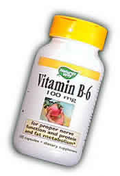 Vit B-6 100mg 100 caps from NATURE'S WAY