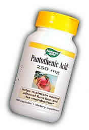 Pantothenic Acid 250mg 100 caps from NATURE'S WAY