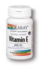 Vitamin E 50ct 400IU from Solaray