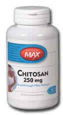Chitosan--250 Dietary Supplements