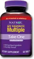 My Favorite Take-One Multiple 60 tabs from NATROL