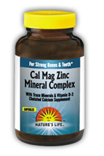 Cal/Mag/Zinc Complex 250ct from Natures Life