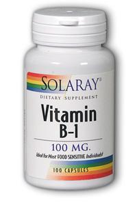 B1 - 100mg 100ct 100mg from Solaray