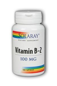 B 2-100mg 100ct 100mg from Solaray