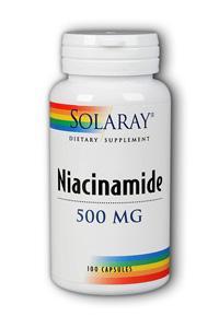 Niacinamide-500 100ct 500mg from Solaray