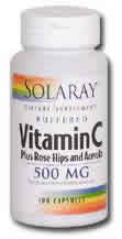Buffered Vitamin C-500 100ct 500mg from Solaray