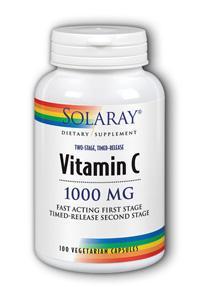 C-1000 Two Stage Timed Release 100ct 1000mg from Solaray