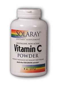 Nonacidic Vitamin C Crystalline Powder 8oz 5000mg from Solaray