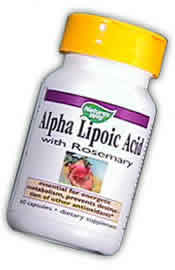 Alpha Lipoic Acid 60 caps from NATURE'S WAY