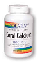 Coral Calcium 120ct 1000mg from Solaray