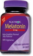 Melatonin 3mg Time Release 100 tabs from NATROL