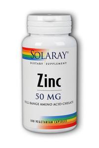 Zinc-50 100ct 50mg from Solaray
