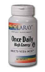 Once Daily High Energy 180ct from Solaray