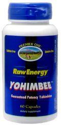Raw Energy YohimBee 60ct from Premier