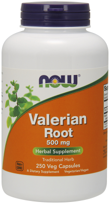 NOW: VALERIAN ROOT 500mg 250 CAPS