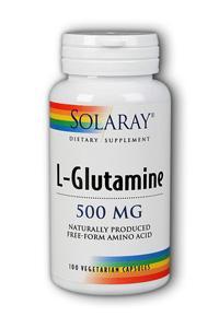 Free-Form L-Glutamine 100ct 500mg from Solaray