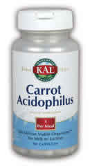 Carrot Acidophilus Dietary Supplements