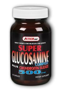 Super Glucosamine Complex 60ct 500mg from Action Labs