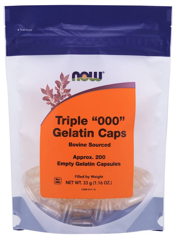 NOW: GEL CAPS '000' 200 CAPS
