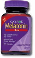 Melatonin 3mg 60 tabs from NATROL