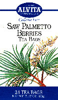 Saw Palmetto Berries Tea 24 bags from ALVITA TEAS