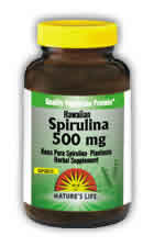 Hawaiian Spirulina 500 mg 250ct from Natures Life